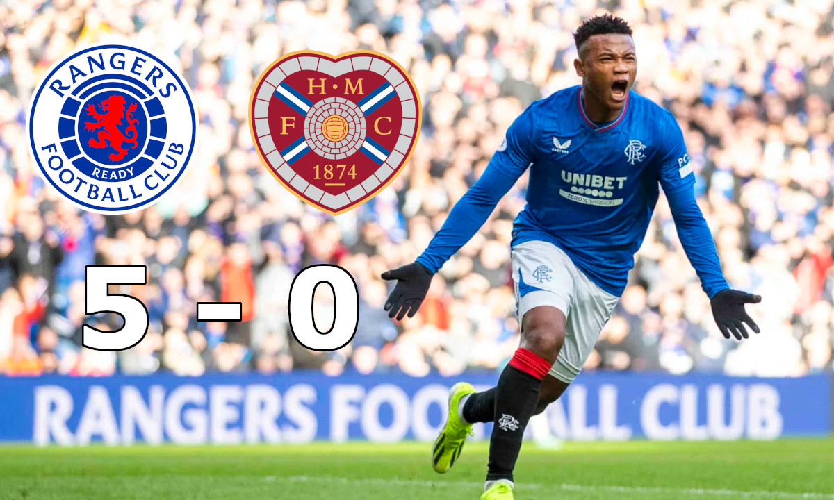 Rangers Deliver Devastating Blow to Hearts with Dominant 5-0 Victory