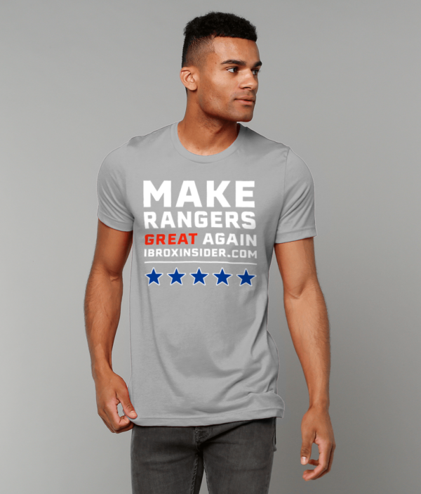 Make Rangers Great Again Dark Unisex Crew Neck T-Shirt - Image 3