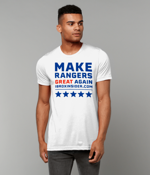 Make Rangers Great Again White Unisex Crew Neck T-Shirt
