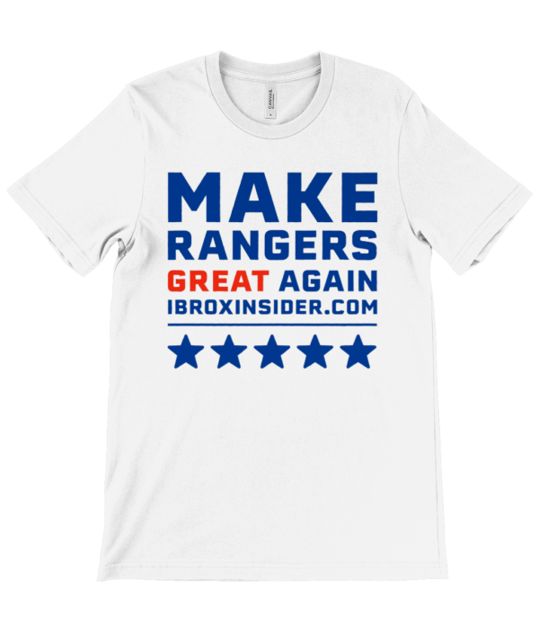 Make Rangers Great Again White Unisex Crew Neck T-Shirt - Image 2