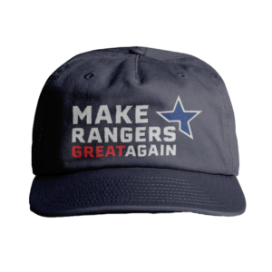 Make Rangers Great Again Blue Five Panel Cap