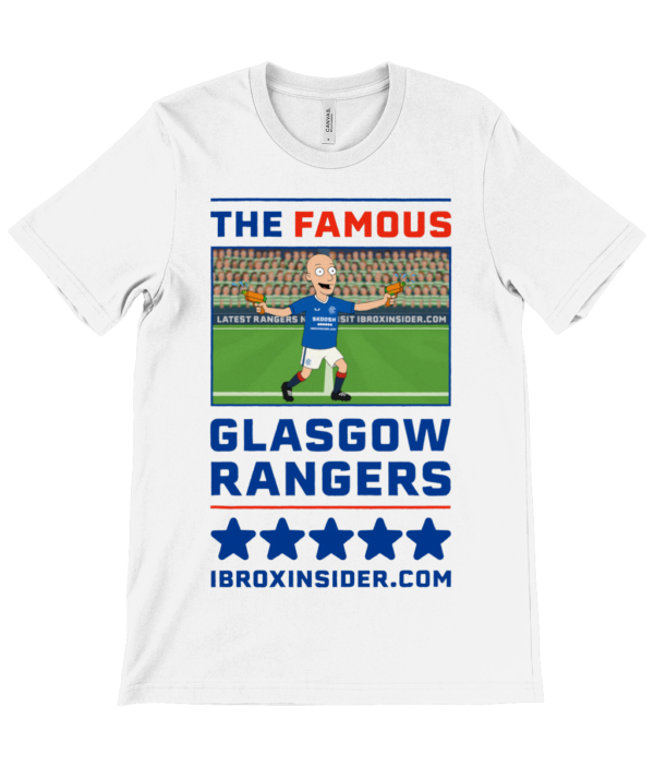 The Famous Glasgow Rangers - Little Skoosh Unisex Crew Neck T-Shirt - Image 2