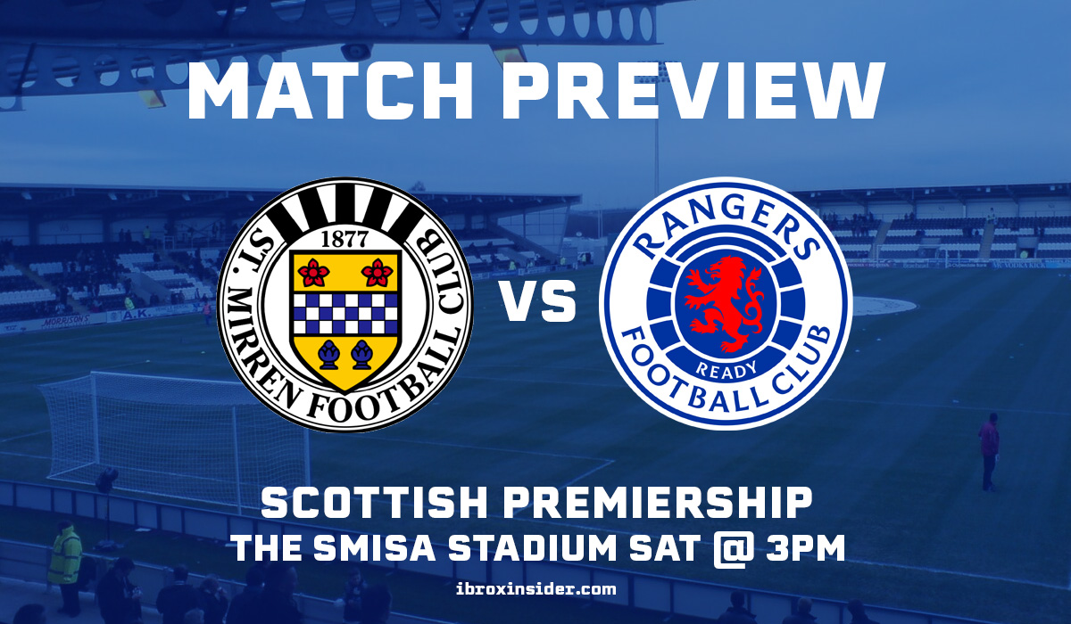 St Mirren v Rangers: Predicted Lineup and Latest News