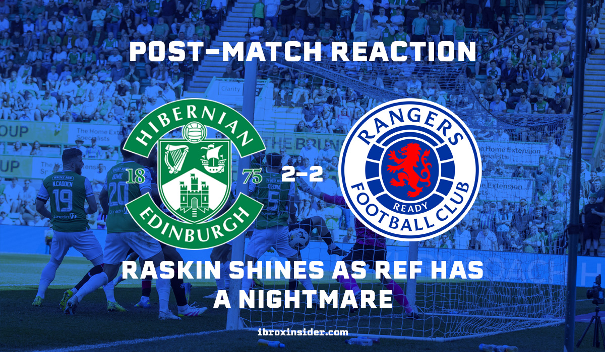 Final Day Drama in Edinburgh as Rangers Draw with Hibs