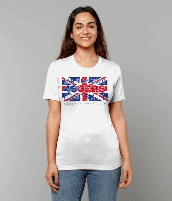 49GERS White Union Jack T-Shirt - Image 4
