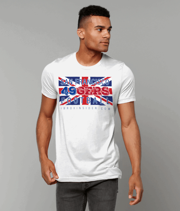 49GERS White Union Jack T-Shirt - Image 2