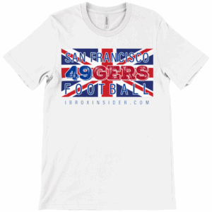49GERS White Union Jack T-Shirt