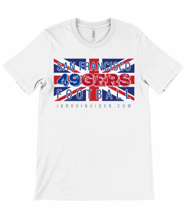 49GERS White Union Jack T-Shirt